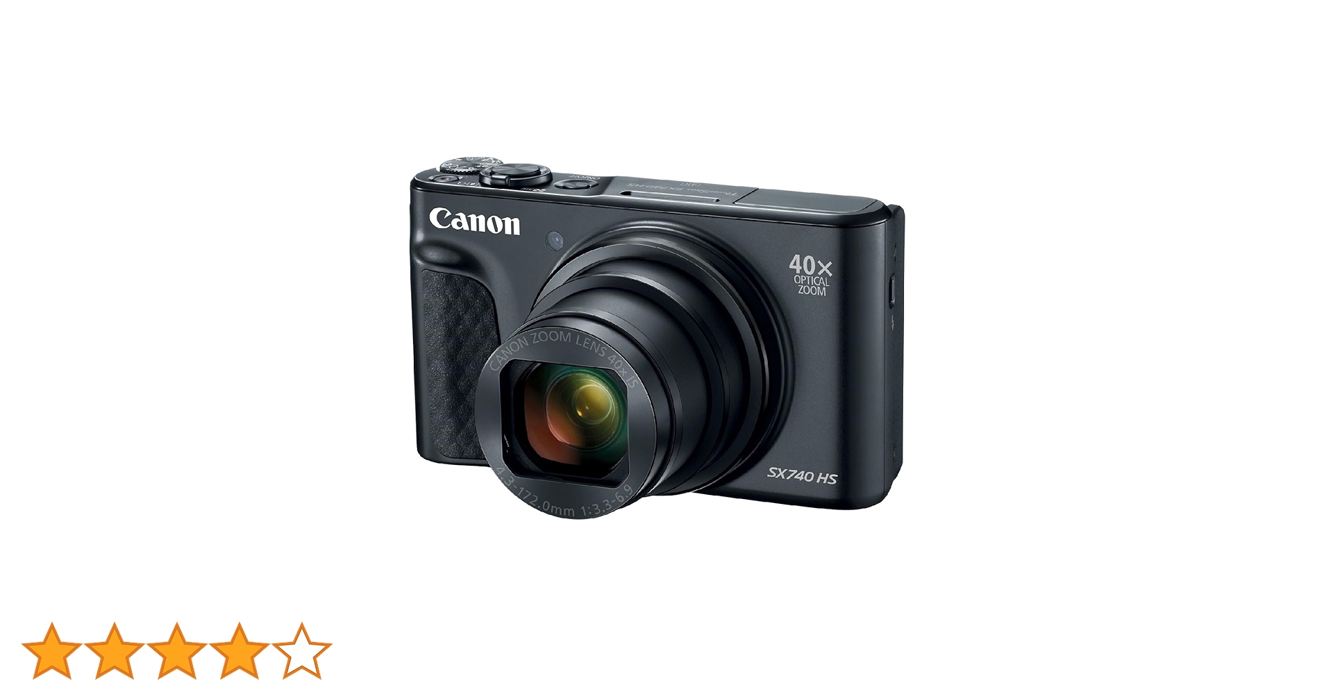 PowerShot SX740 HS （ブラック）　未開封 Buy Canon PowerShot SX740 HS Camera with 40x Optical Zoom